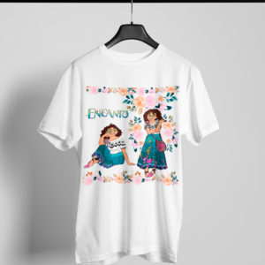 Kírsam Playera Blanca Personalizada Encanto Mirabel pareja